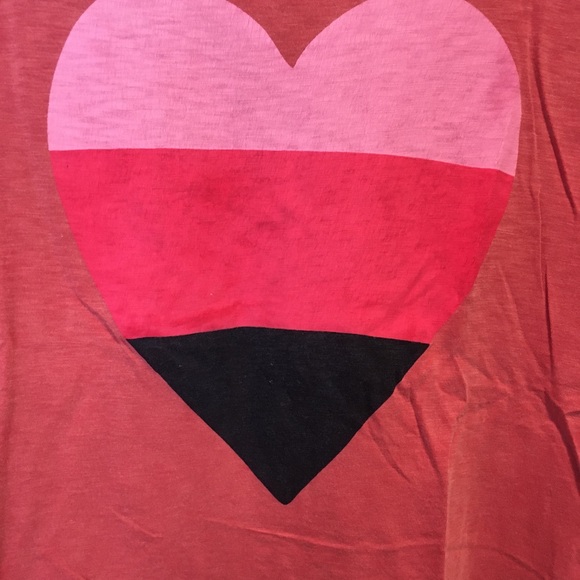 Sundry heart at the front pink T-shirt size 0 - Picture 2 of 6